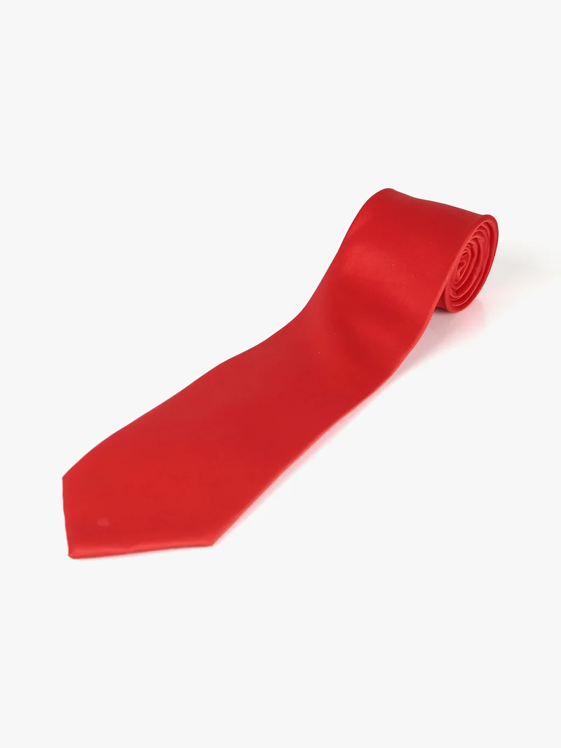 Cravatta classica da uomo - rosso