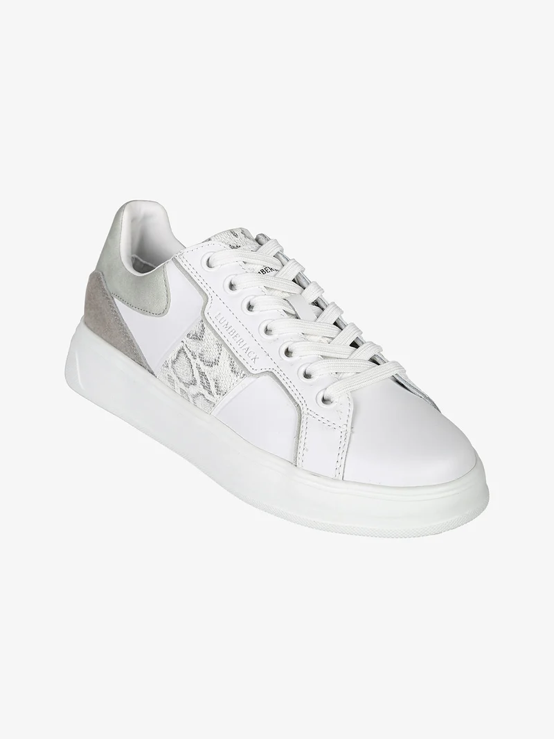 PRIA Sneakers basse in pelle da donna - bianco