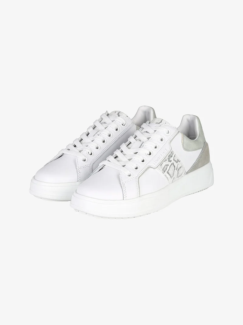 PRIA Sneakers basse in pelle da donna - bianco