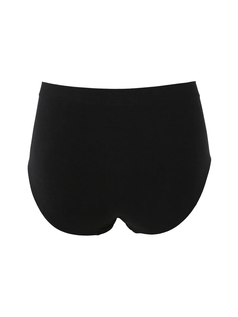 Confezione da 3 slip donna a vita alta in microfibra - assortito