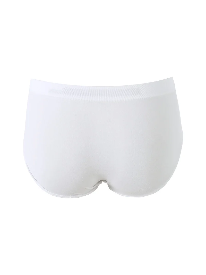 Confezione da 3 slip donna a vita alta in microfibra - assortito