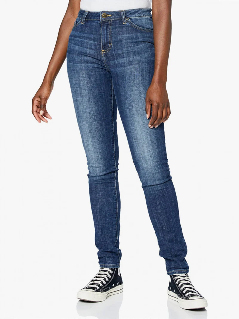 LEGENDARY SKINNY LAGOON BLUE Jeans donna slim fit - jeans