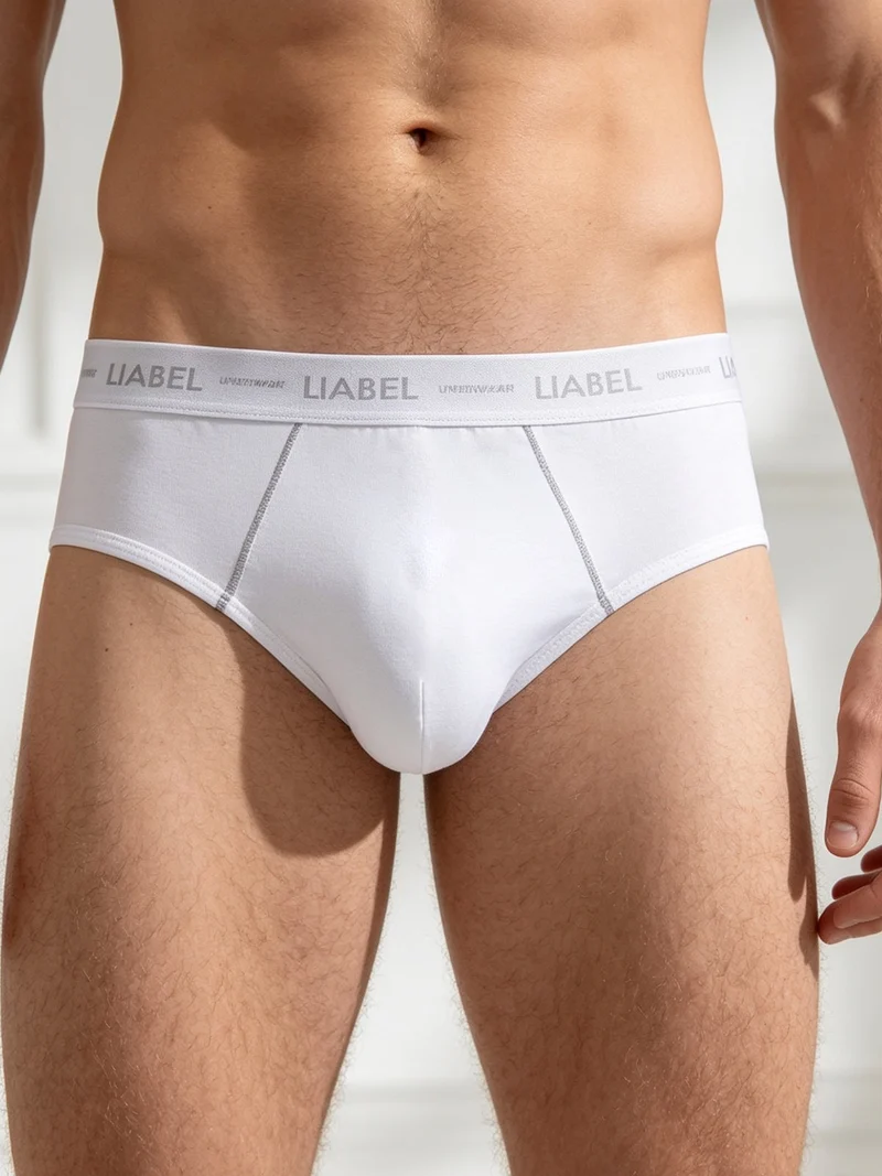 Slip in cotone elasticizzato - bianco
