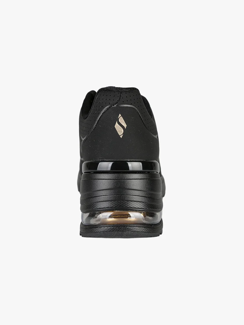 MILIONAIR ELEVA TED AIR Sneakers sportive donn con zeppa e air - nero