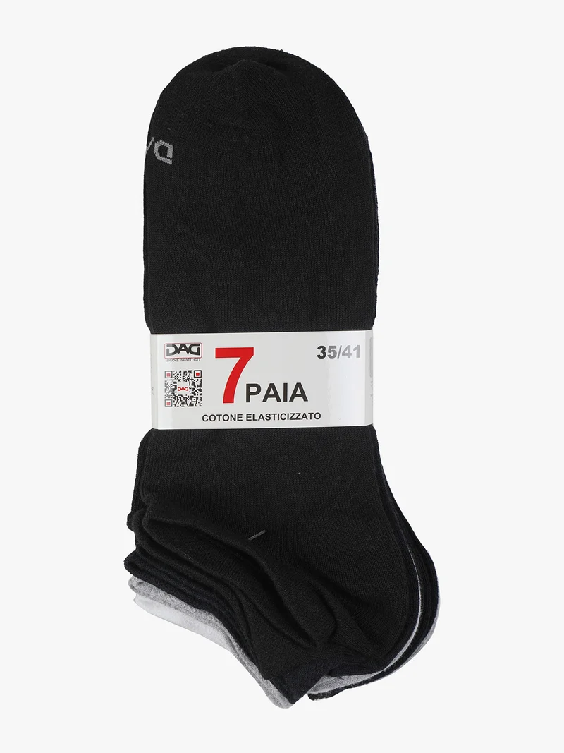 Set di 7 paia di calze da donna - assortito