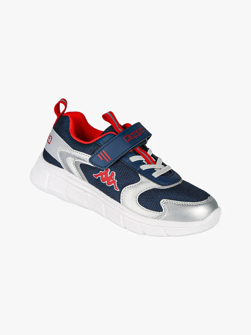 BREEZE Sneakers da bambino sportive in mesh con cinturino a strappo - blu scuro