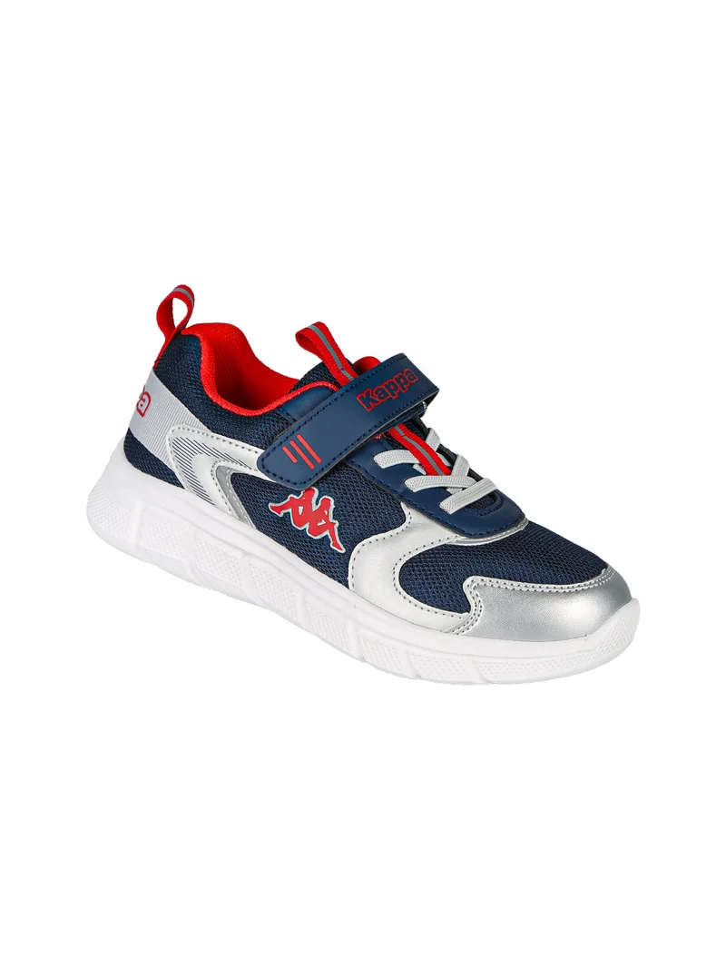 BREEZE Sneakers da bambino sportive in mesh con cinturino a strappo - blu scuro