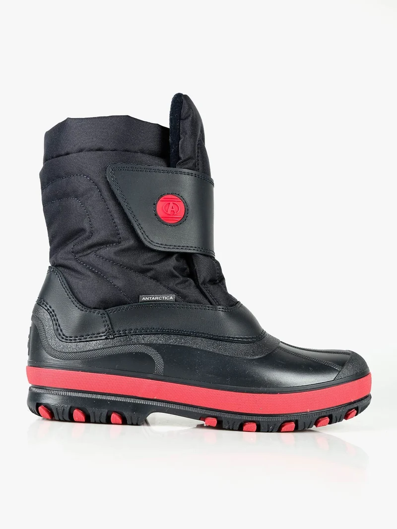 Stivali doposci da ragazzo con velcro - blu scuro