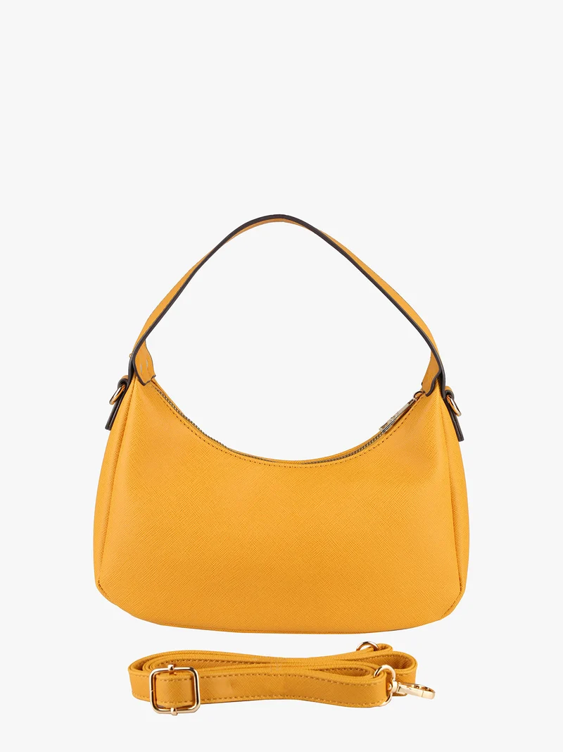 Borsa donna mini hobo - senape