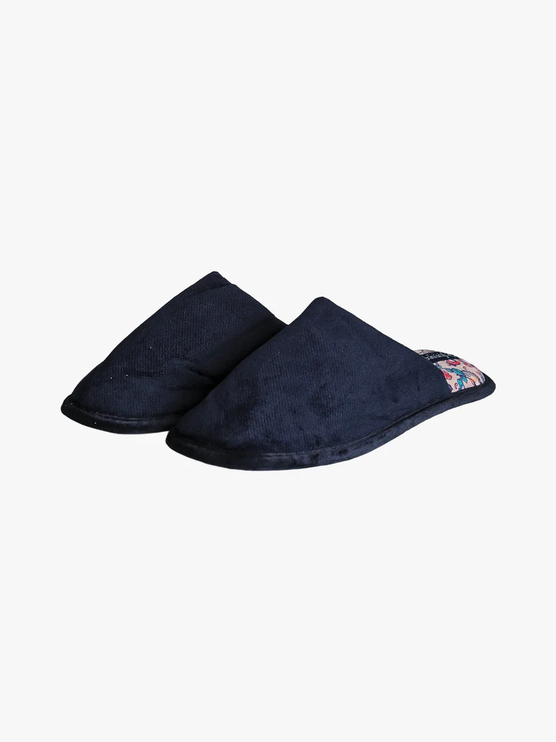 Pantofole donna invernali - blu scuro