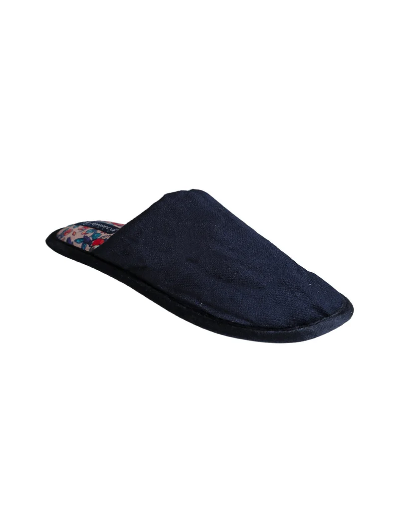 Pantofole donna invernali - blu scuro