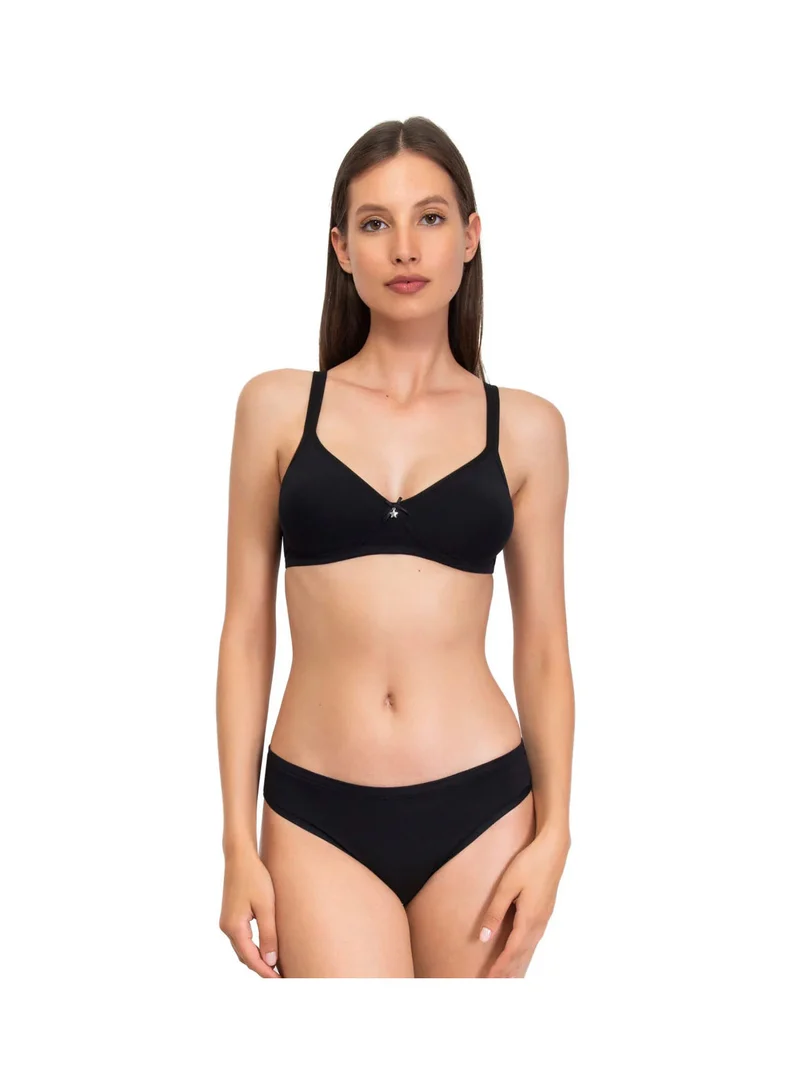 Reggiseno semi imbottito coppa B 1452 - nero