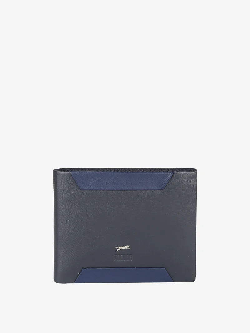 Portafoglio uomo in pelle - blu