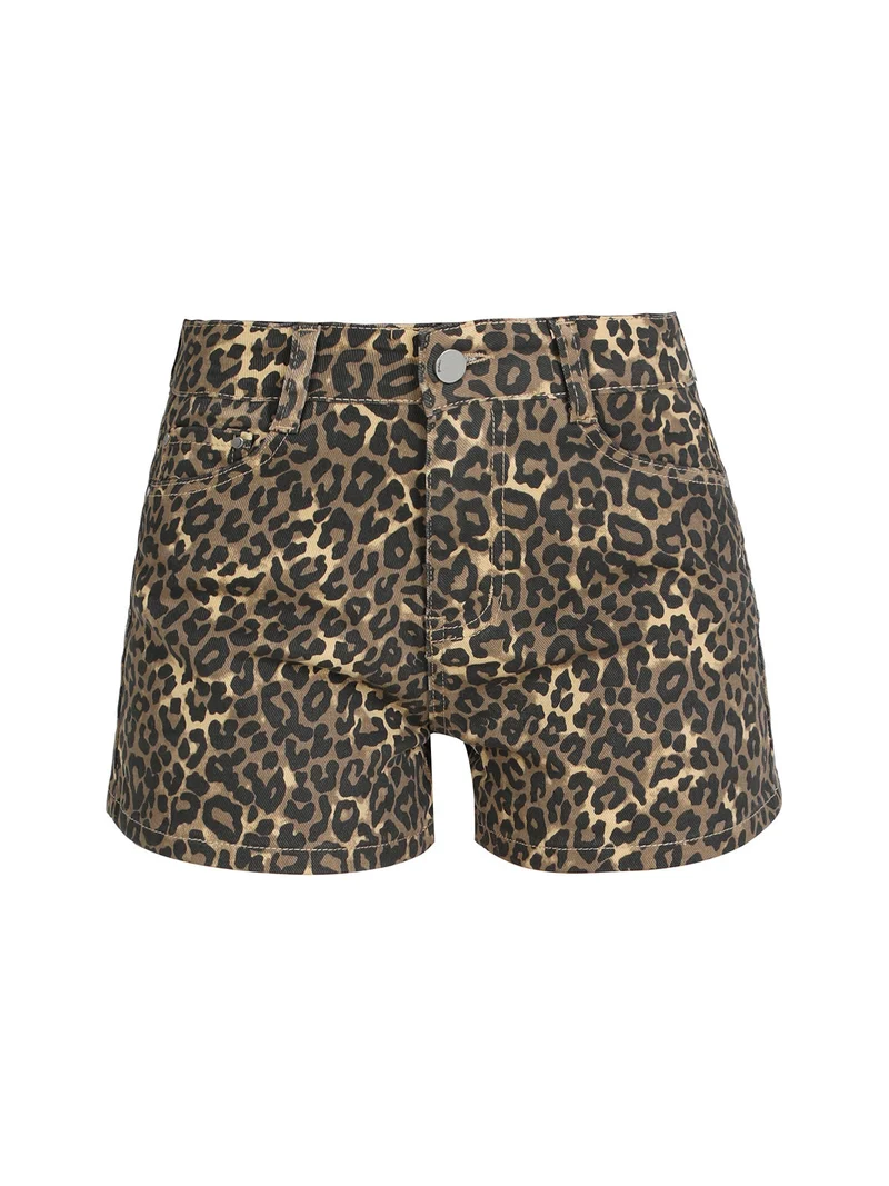 Shorts donna maculati - multicolore