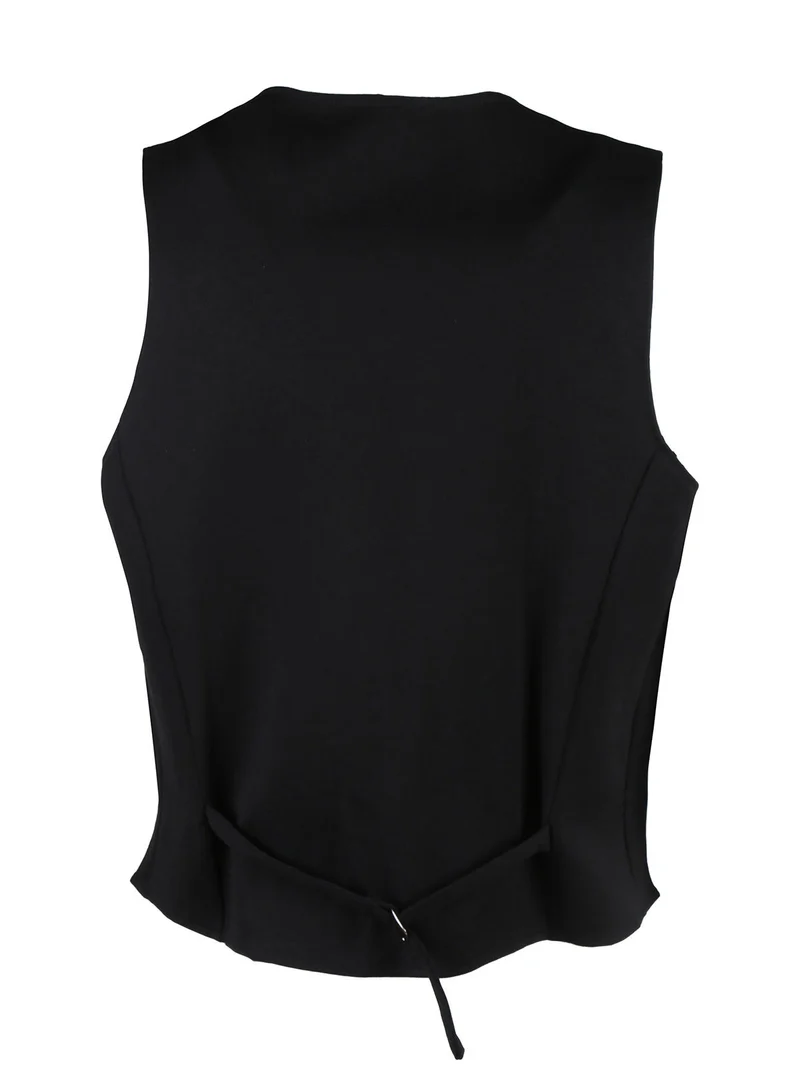 Gilet elegante da uomo - nero