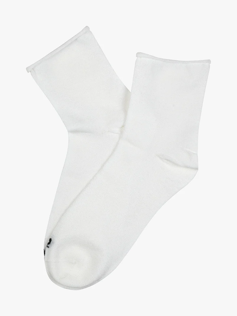Calze donna lurex - bianco