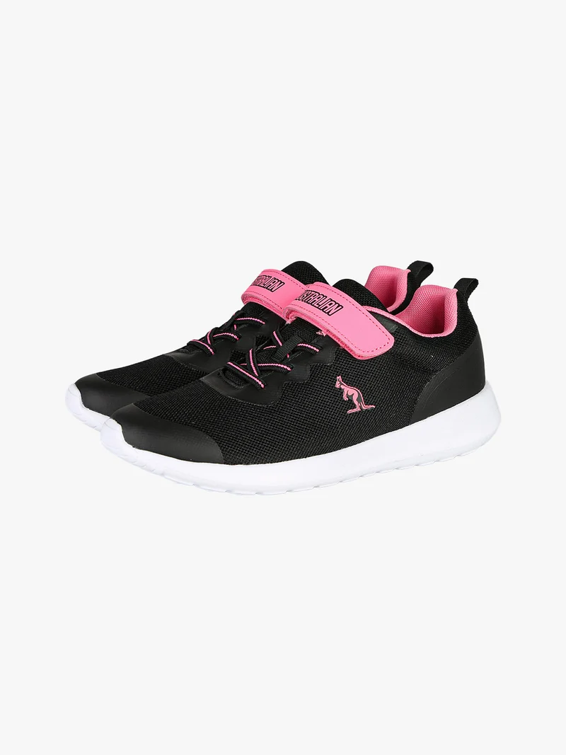 FLAME Sneakers da ragazza con strappo - nero
