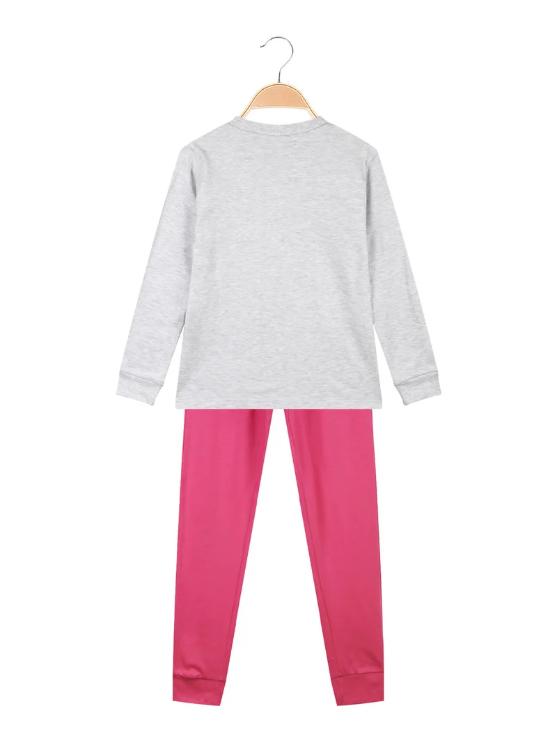 Minnie pigiama da bambina in caldo cotone - grigio chiaro