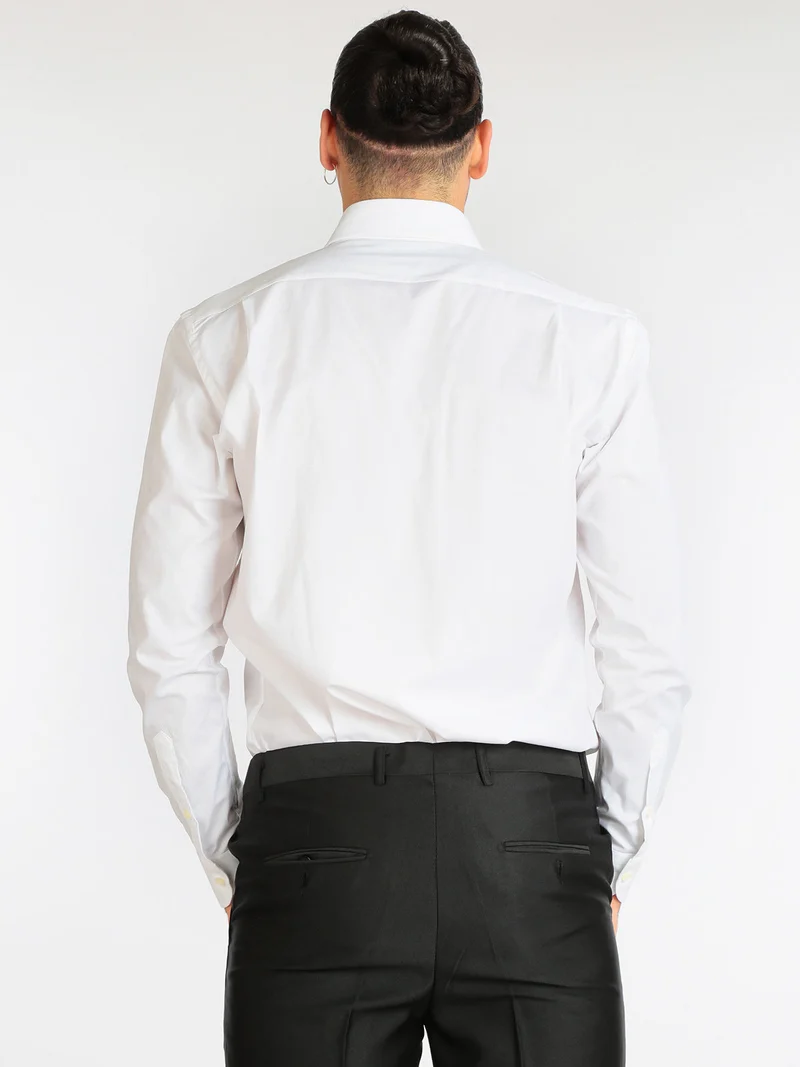 Camicia da uomo regular fit - bianco