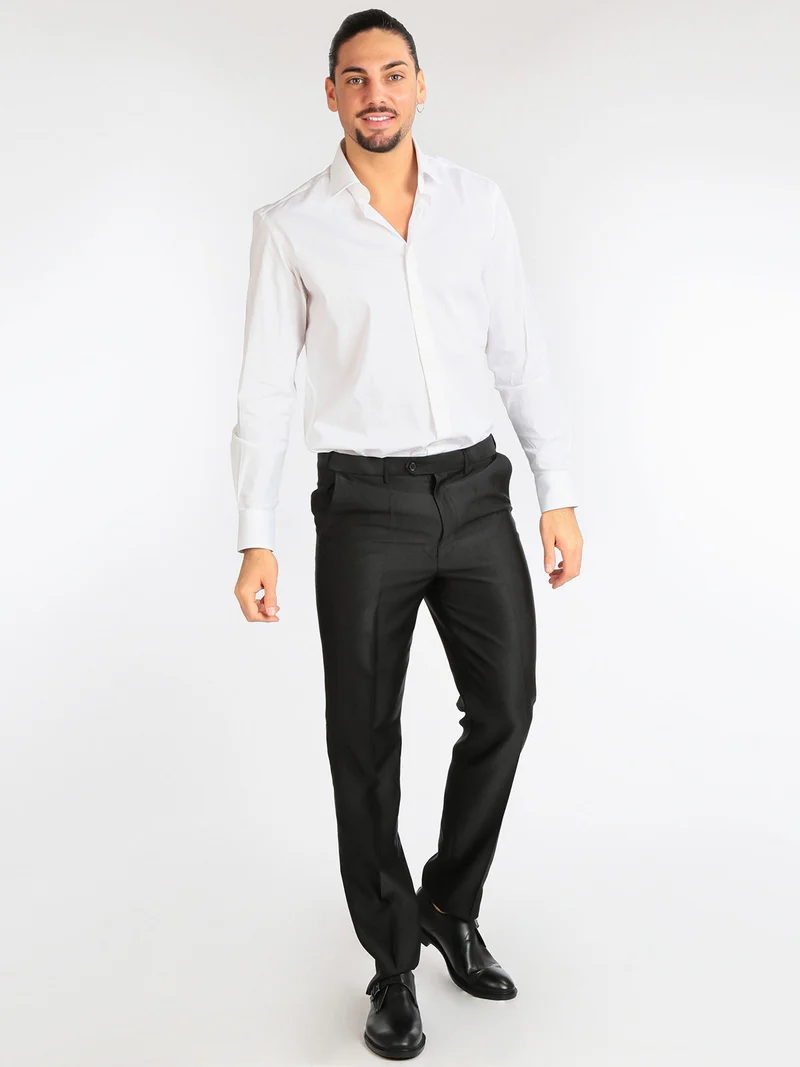 Camicia da uomo regular fit - bianco