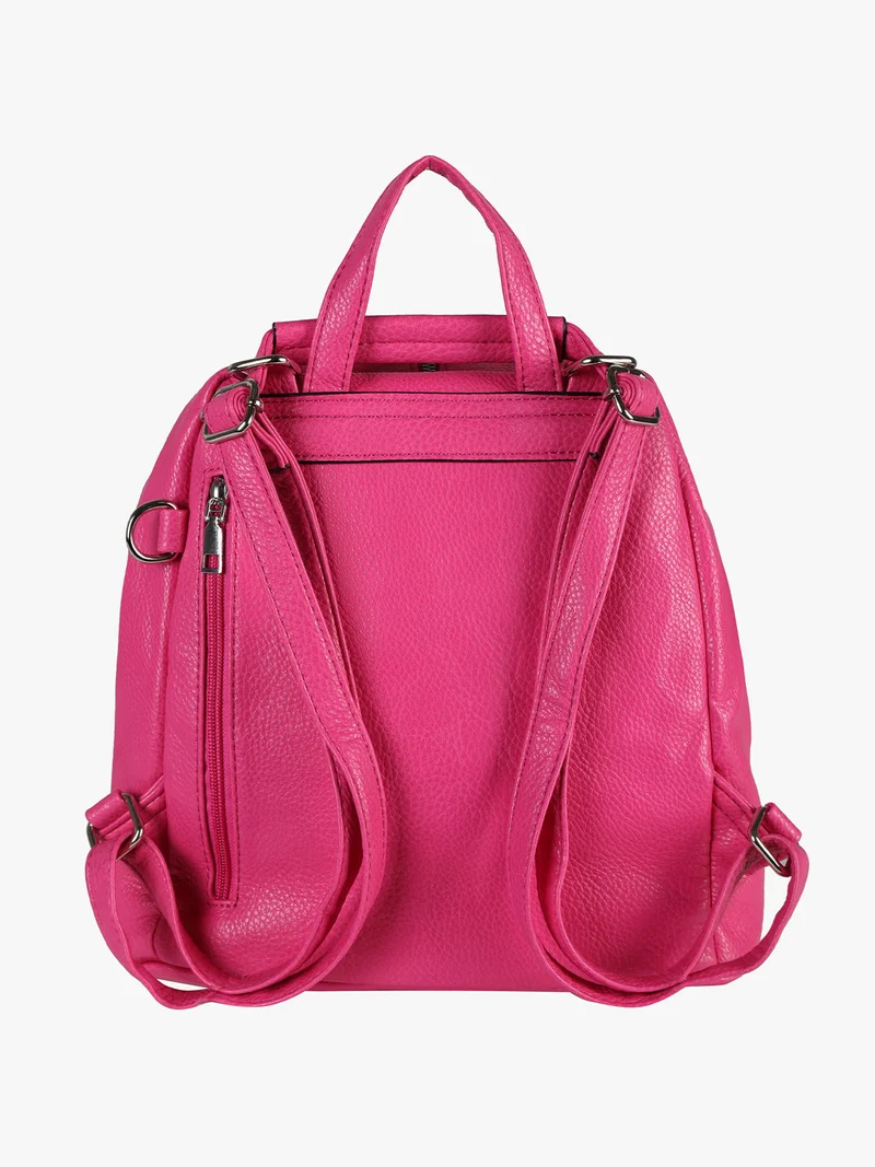 Zaino borsa donna 2 in 1 - fucsia