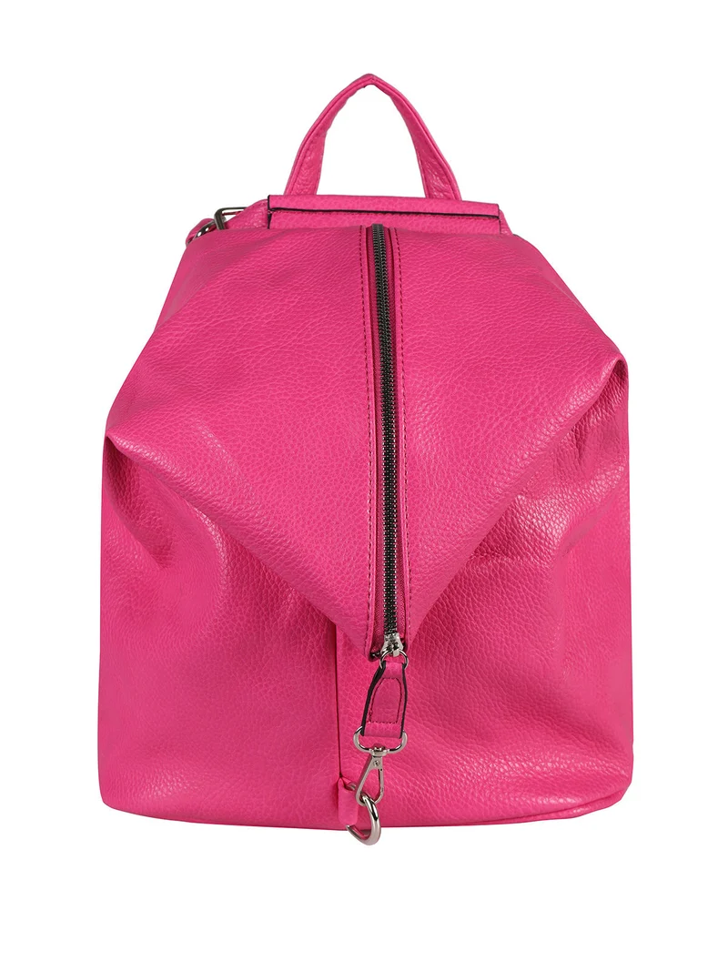 Zaino borsa donna 2 in 1 - fucsia
