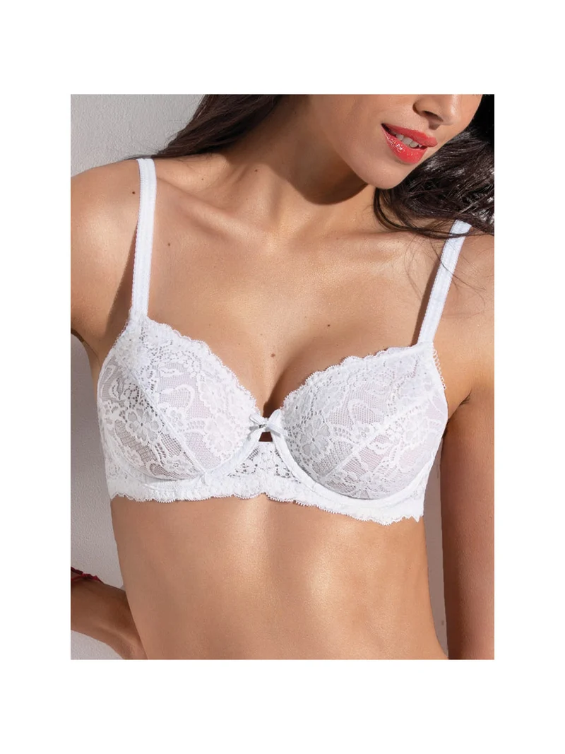 ALLURE 2672 Reggiseno sfoderato con ferretto coppa D - bianco