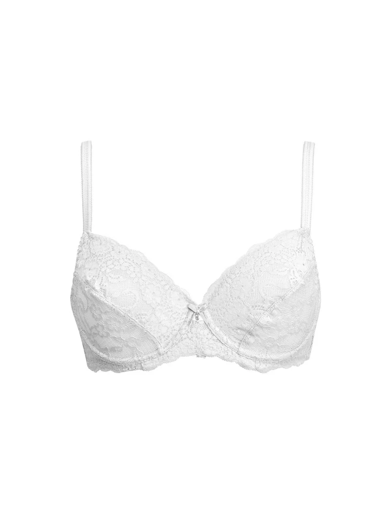 ALLURE 2672 Reggiseno sfoderato con ferretto coppa D - bianco