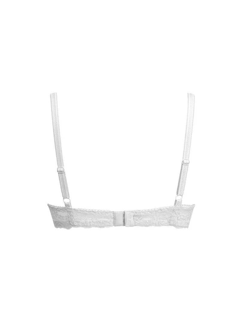 ALLURE 2672 Reggiseno sfoderato con ferretto coppa D - bianco