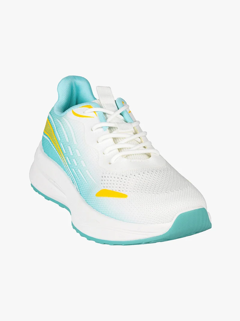 Sneakers donna sportive stringate - acqua marina