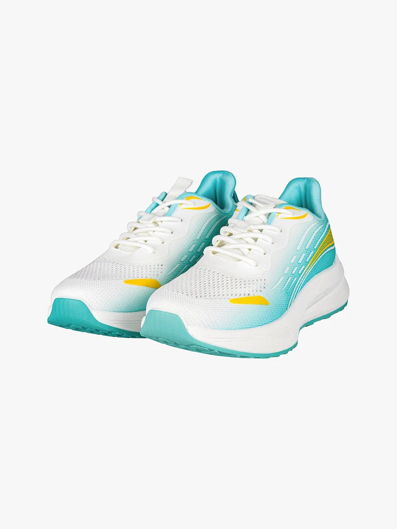 Sneakers donna sportive stringate - acqua marina