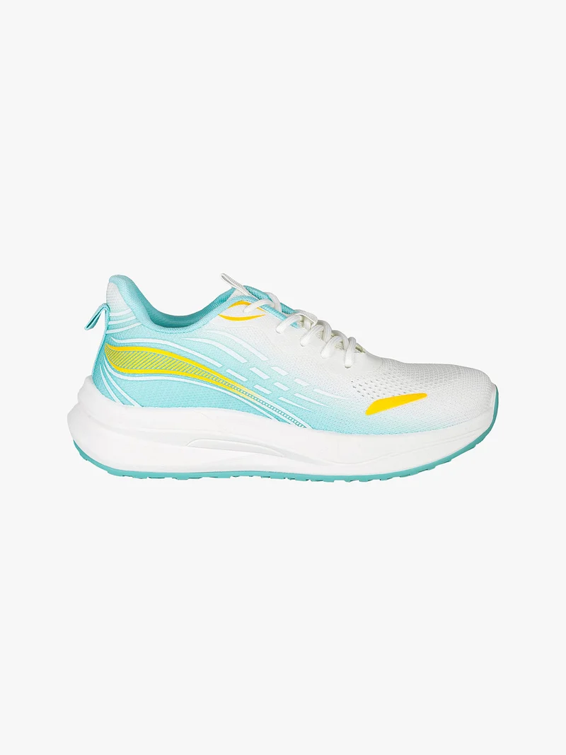 Sneakers donna sportive stringate - acqua marina