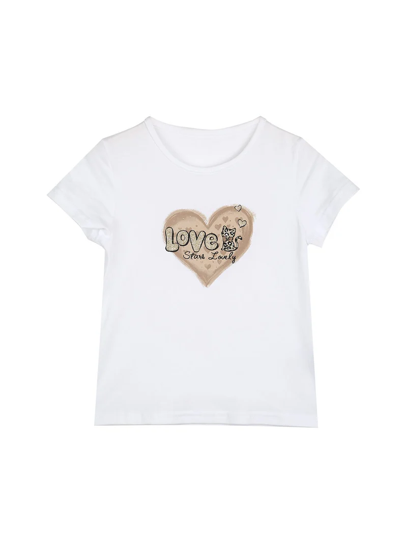 Completo 3 pezzi da bambina con cappuccio e zip - bianco