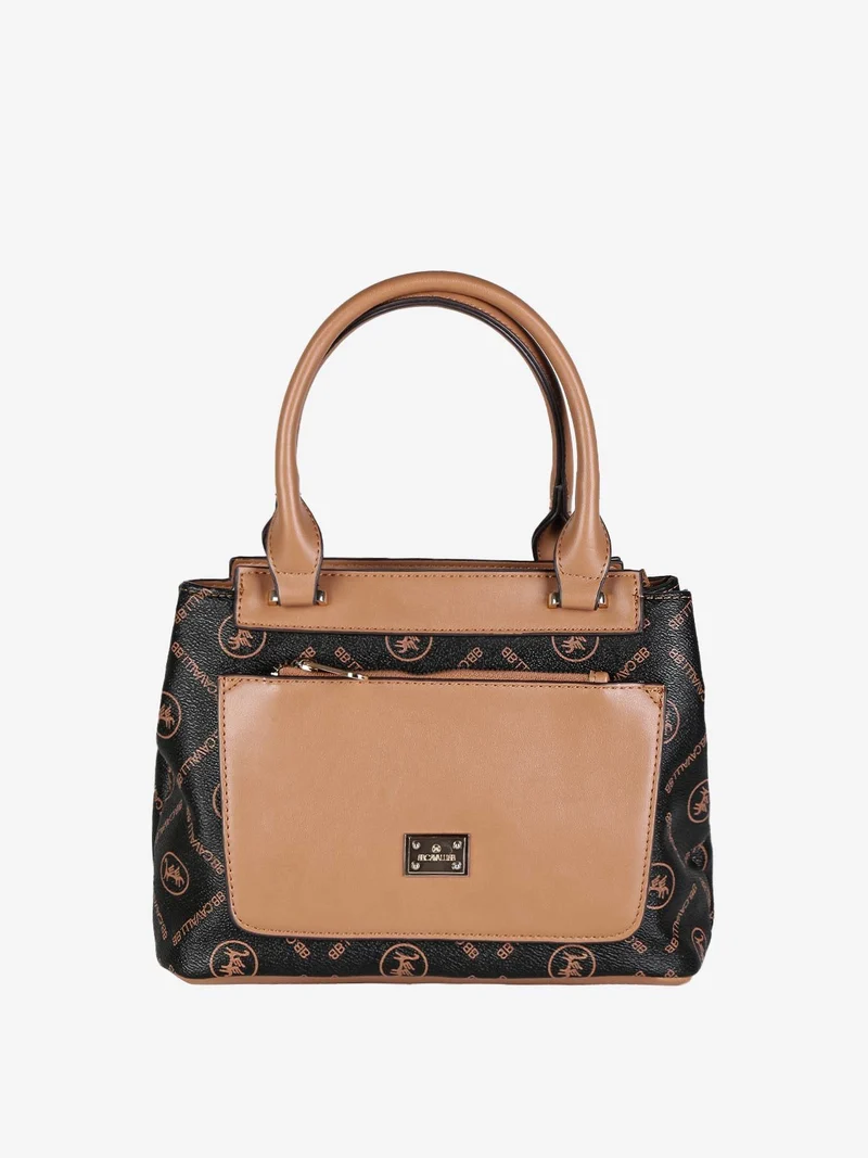 Borsetta donna tote con stampe - nero
