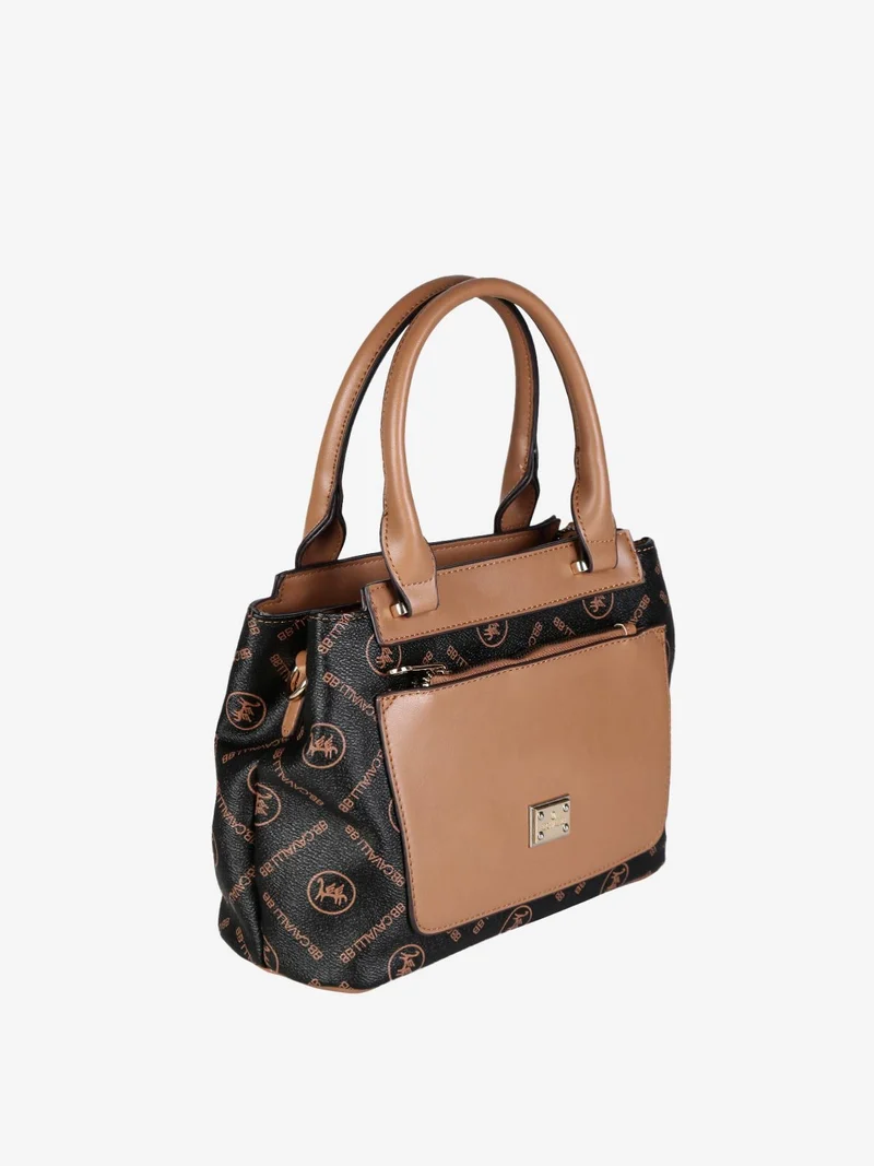 Borsetta donna tote con stampe - nero