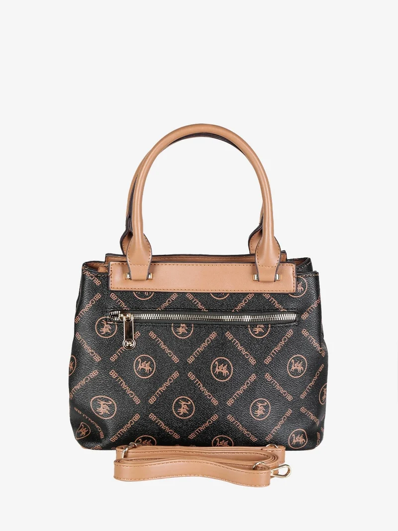 Borsetta donna tote con stampe - nero