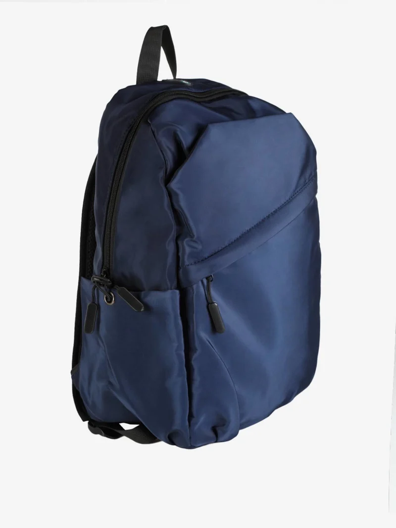 Zaino porta pc con attacco usb per auricolari - blu