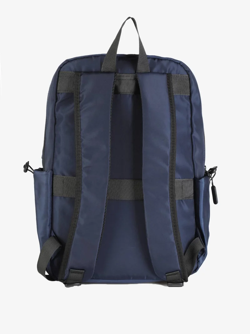 Zaino porta pc con attacco usb per auricolari - blu