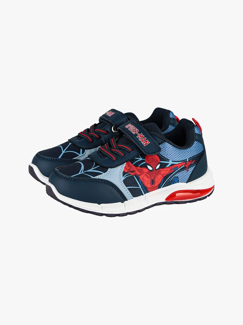 Sneakers da bambino con strappo e luci - multicolore