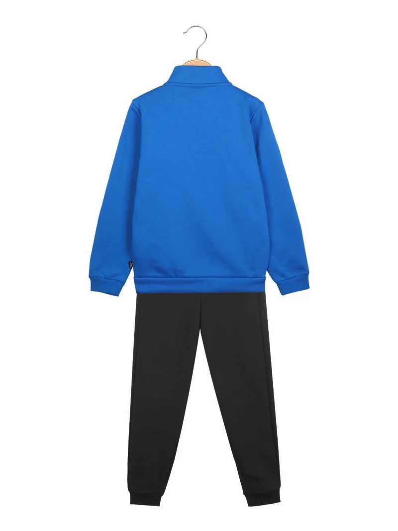TAPE SWEAT SUIT completo tuta felpata da bambino - blu