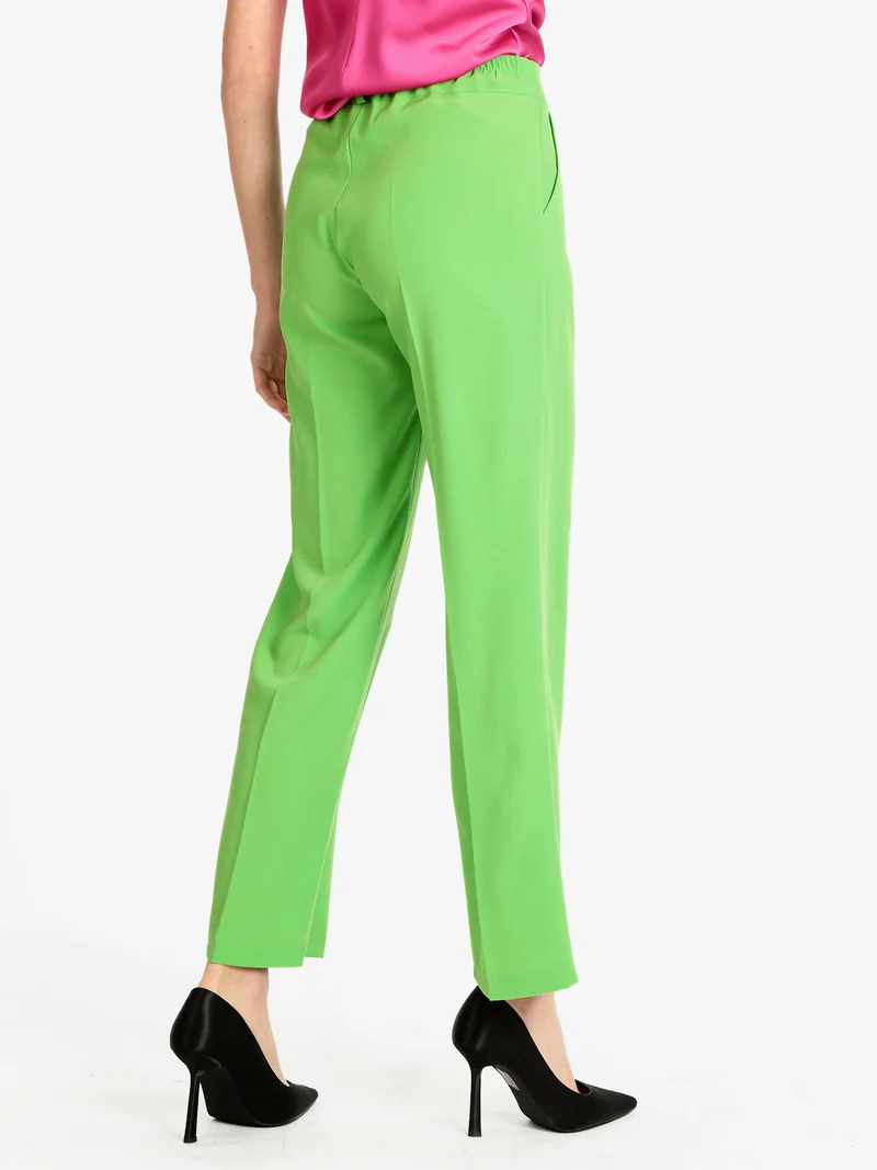 Pantaloni a gamba larga da donna - mela