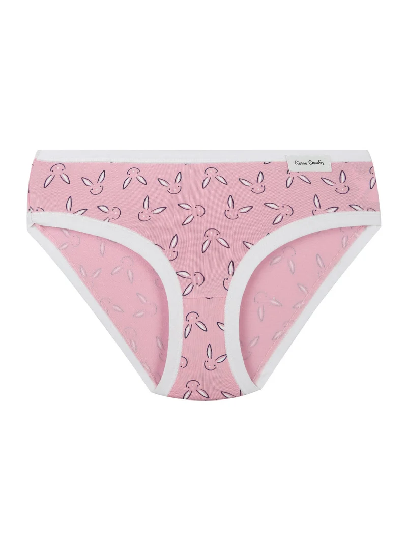 Tris di slip da bambina in cotone - bianco