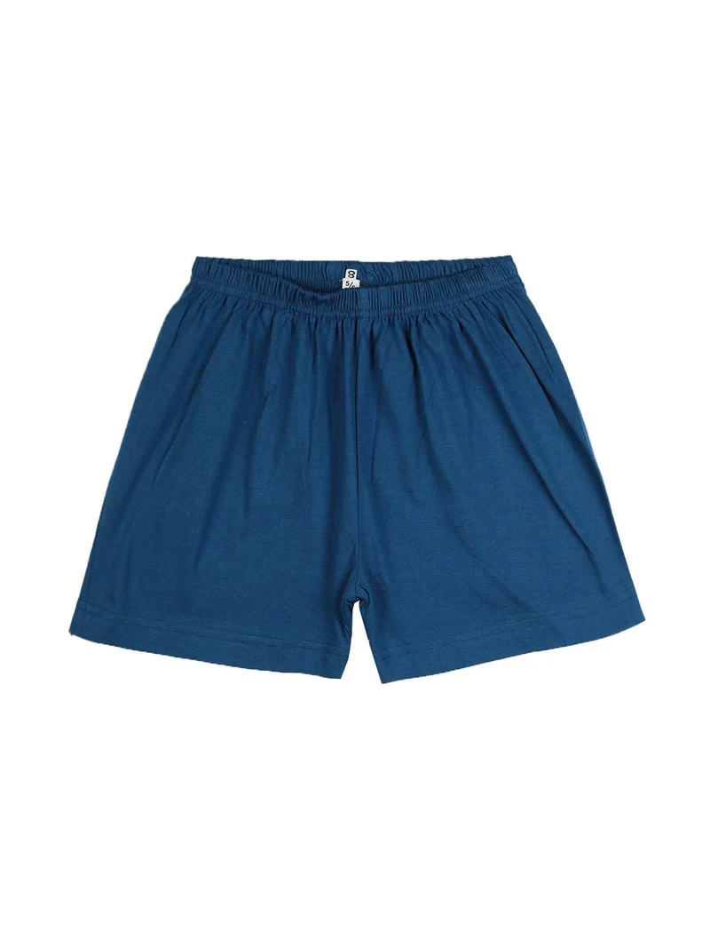 Pigiama in cotone mezze maniche + pantaloncino - rosso