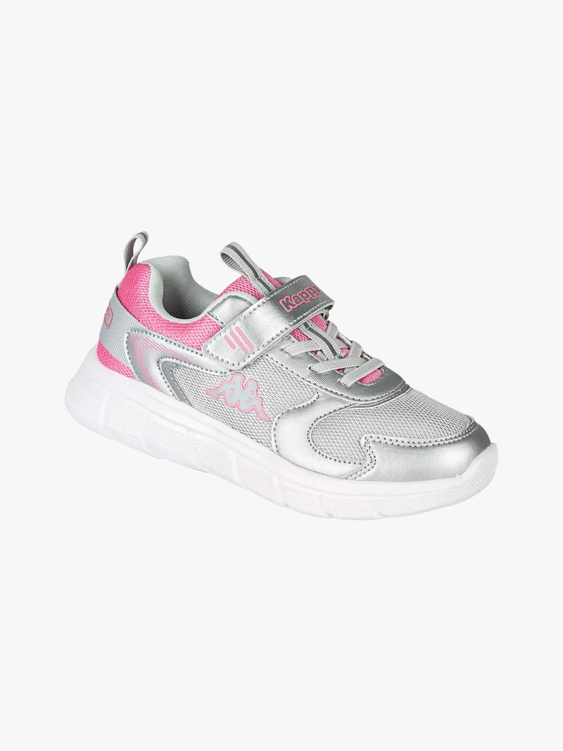 BREEZE Sneakers sportive da bambina con cinturino a strappo - argento