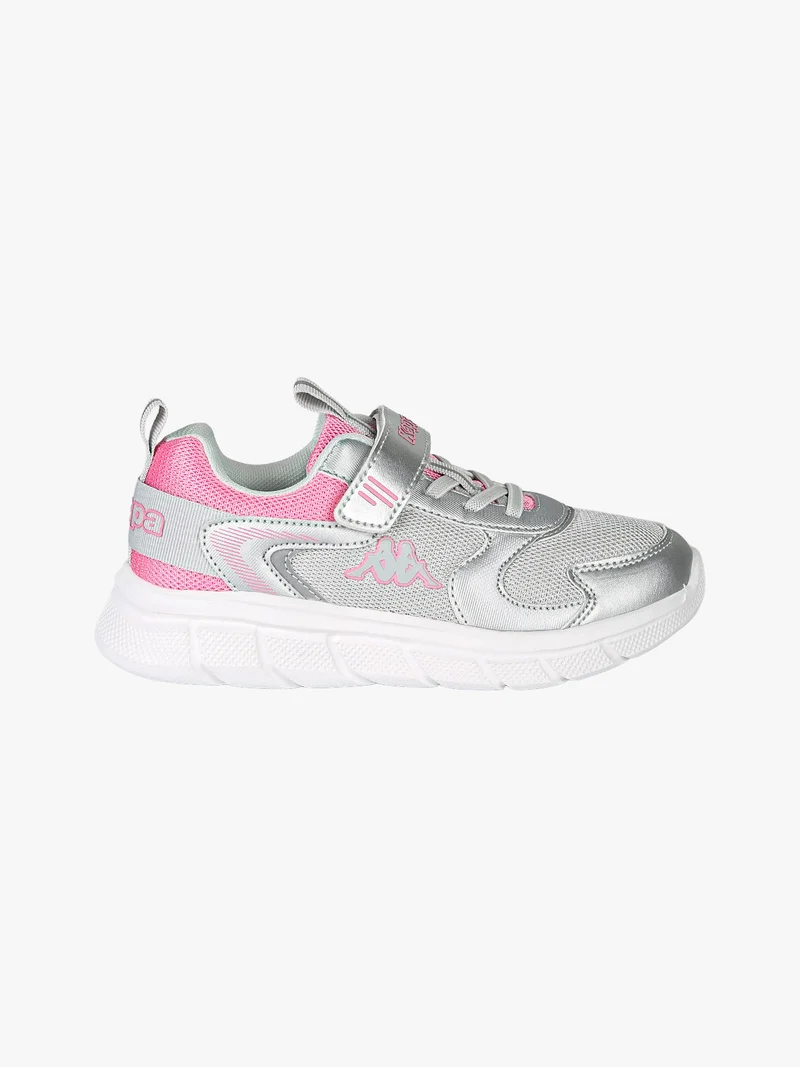 BREEZE Sneakers sportive da bambina con cinturino a strappo - argento