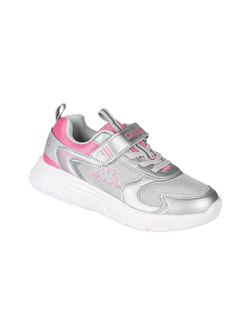 BREEZE Sneakers sportive da bambina con cinturino a strappo - argento