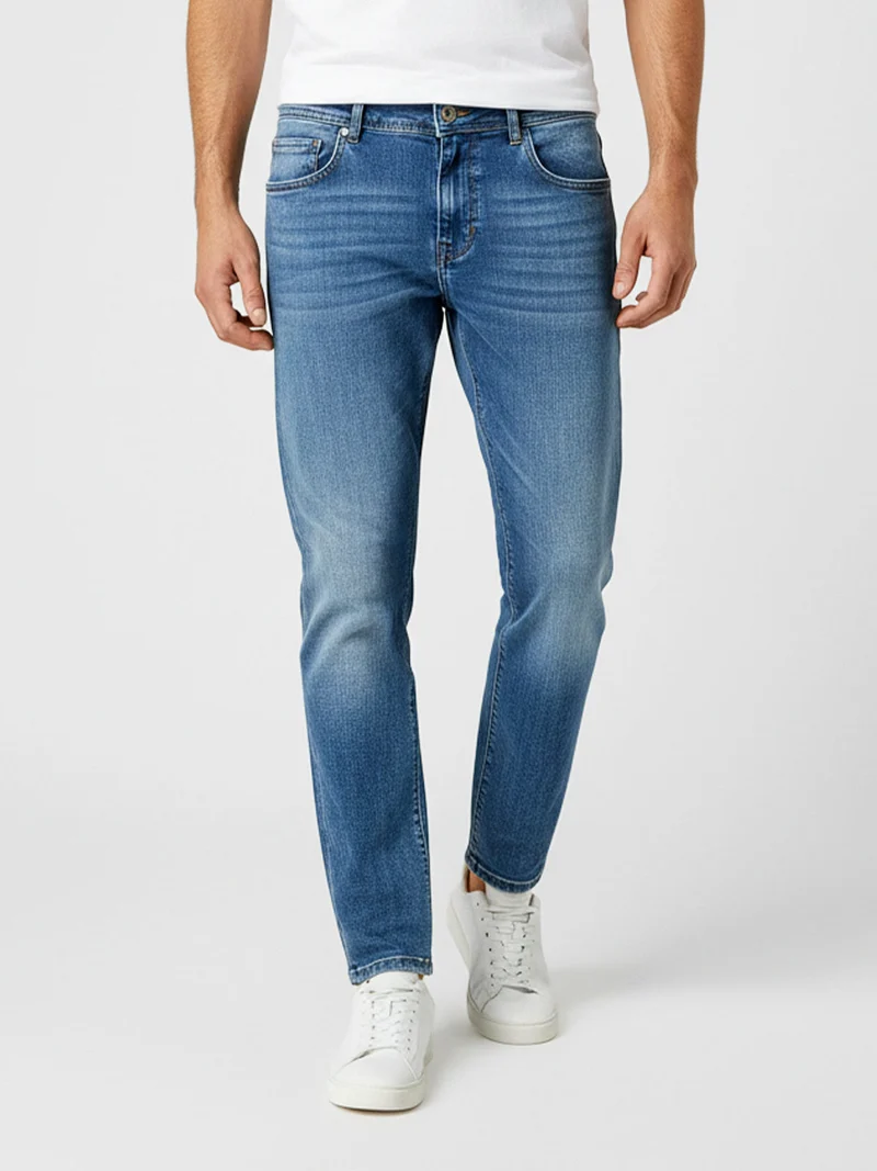 Jeans da uomo a vita bassa - jeans