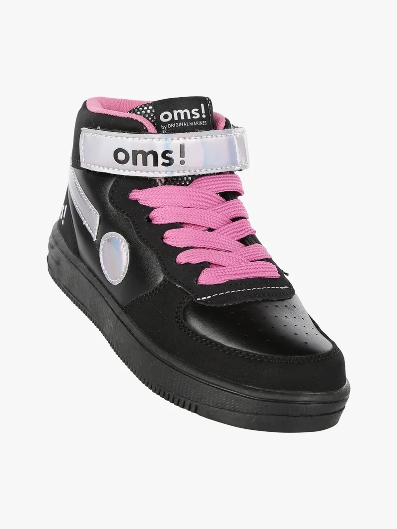 Sneakers alte da bambina - nero