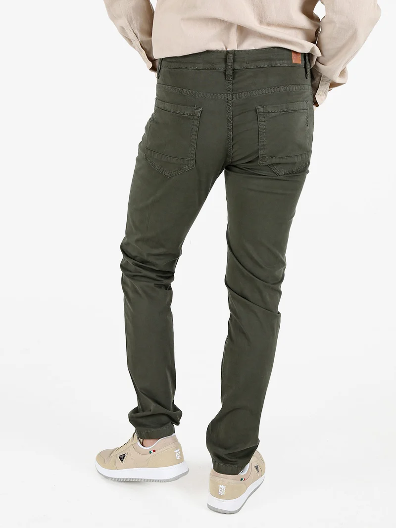 Pantaloni da uomo in cotone - militare