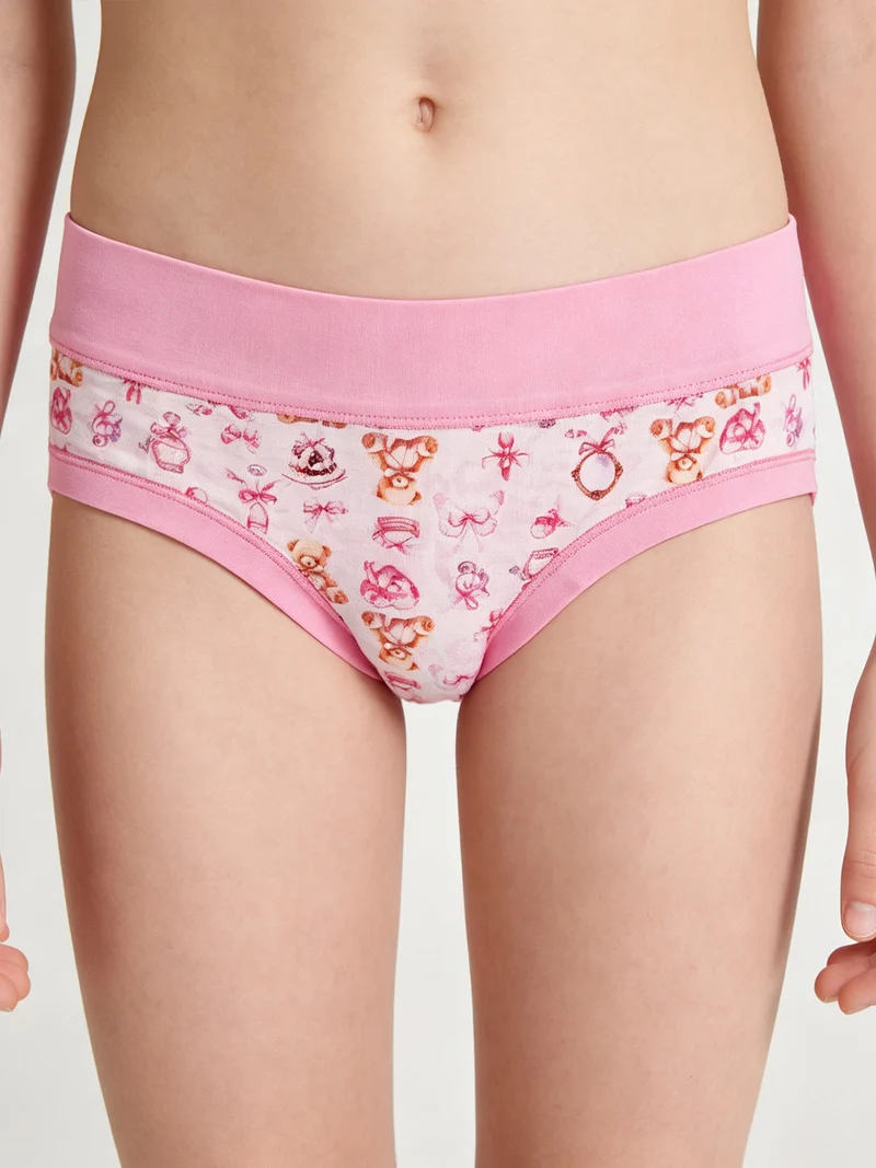Slip da bambina in cotone - rosa